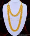 one gram gold jewellery, kerala wedding jewellery, kerala jewellery, long haram necklace, gold plated jewellery, manga malai, gold malai, malai with price, 