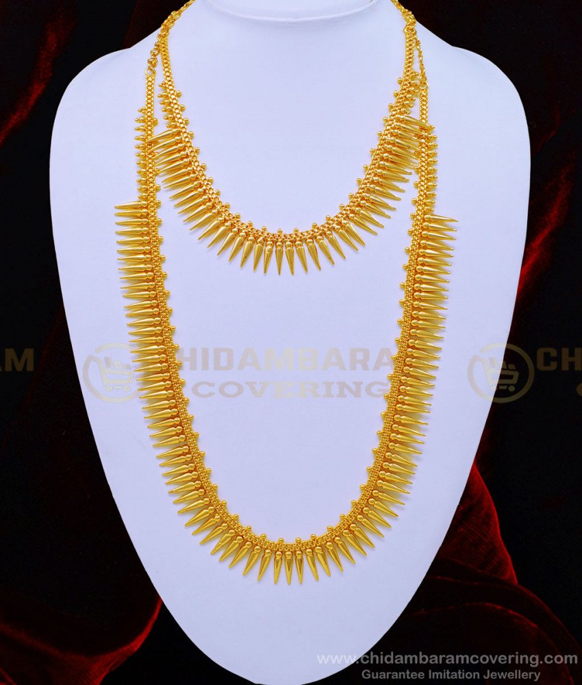 mullamottu haram, mulla mottu haram, mulla mottu  mala, mullamottu malai, kerala jewellery, one hram gold jewellery, mullaarumbu mala, mullaarumbu haram 