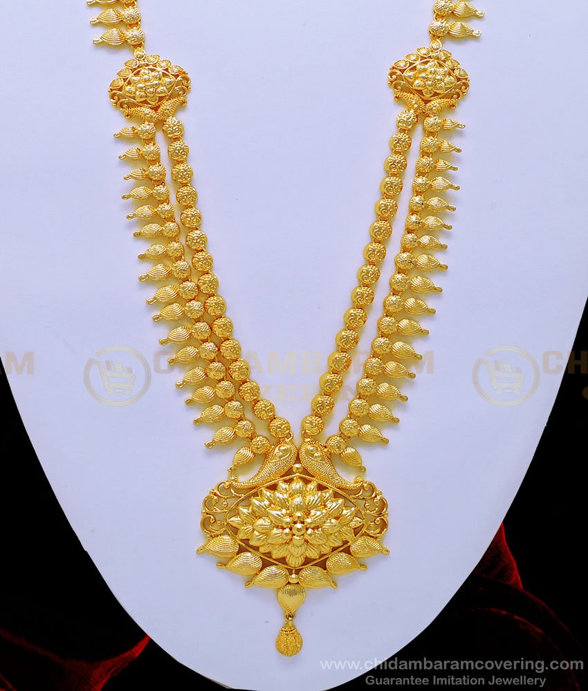 bridal haram, haram designs new model, haram design in grt, raani haar set, rani haram, set haram gold design, haram earring set,