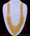 HRM685 - Real Gold Design Bridal Haram One Gram Gold Plated Kerala Haram for Wedding