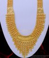 HRM685 - Real Gold Design Bridal Haram One Gram Gold Plated Kerala Haram for Wedding