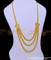 one gram gold jewellery online, 3 line haram, chidambaram haram, layered haram gold,  1 gram gold plated jewellery,  one gram gold jewellery, 