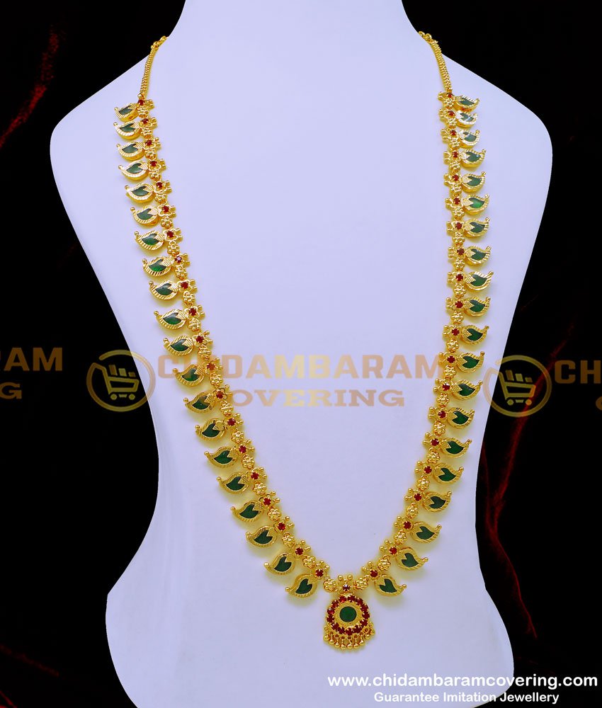 manga mala, mango mala designs, kerala palakka mala jewellery online, kerala covering jewellery online shopping, 