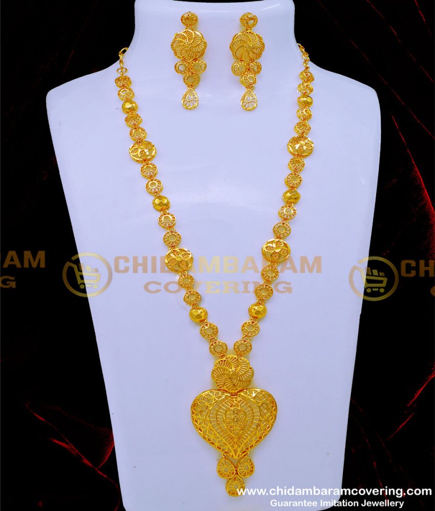 Wedding Dubai Gold Long Haram Set Designs with Guaranteed 