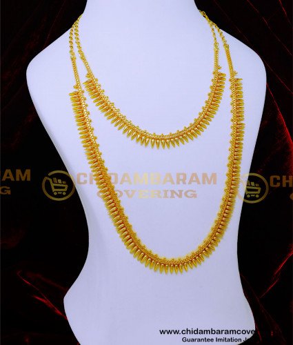 HRM936 - Kerala Haram Design Mullamuttu Mala with Necklace Set