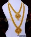 gold plated jewellery, 1gm gold plated jewellery, wedding jewellery, gold plated wedding jewellery set, wedding jewellery for bride, wedding cz jewellery sets with price, white stone haram set, gold haram designs, gold haram designs in 40 grams