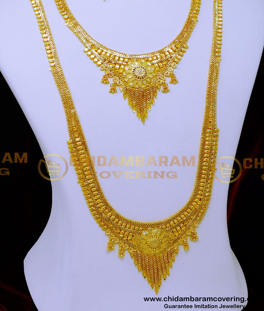 wedding jewelry set for bride, forming gold jewellery, 2 gram gold jewellery, artificial jewellery set for bridal