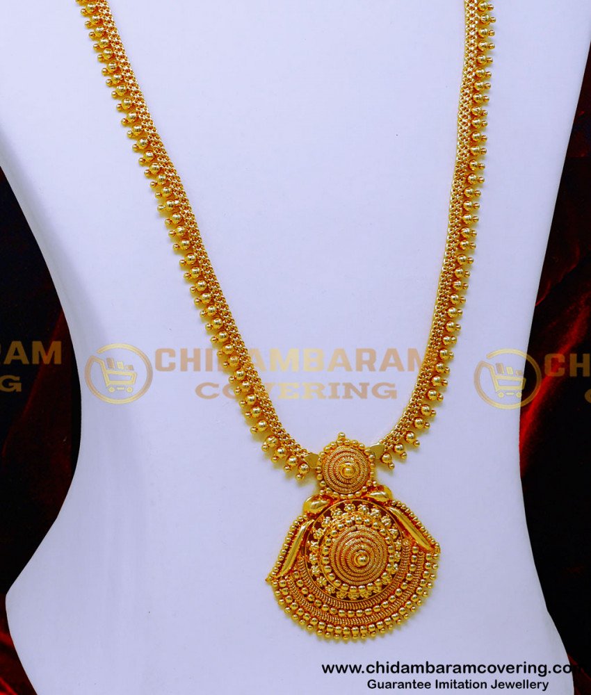 long mango haram designs in gold, long mango haram designs in gold, 1 gram gold haram, 1 gram gold haram, plain gold mango haram designs, flower haram designs, mango haram designs gold, flower haram designs, 1 gram gold jewellery,1 gram gold plated jewellery, long haram designs