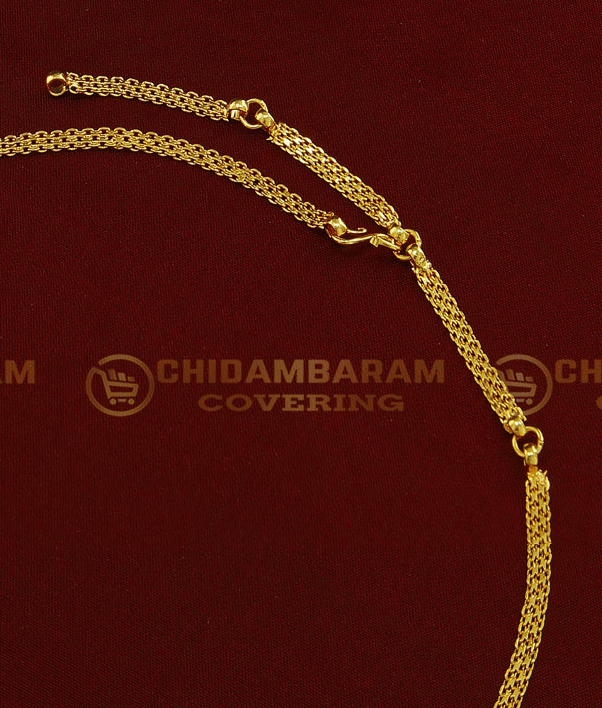 HIP002 - One Gram Gold Waist Chain Daily Wear Delhi Chain Arunakodi| Gold Aranjanam Design for Babies