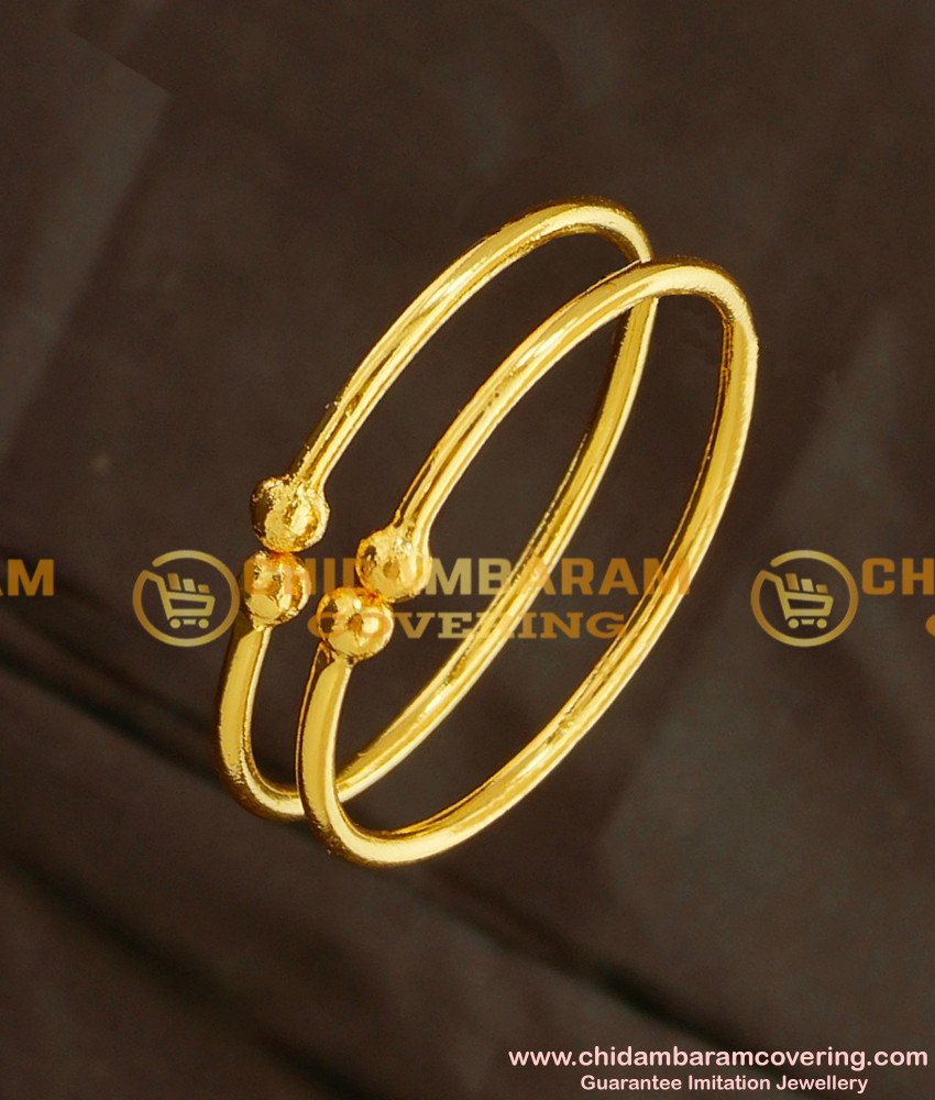 KBL007 - 1.12 Size Baby Boy/Girl Open Ended Adjustable Baby Bangles Online