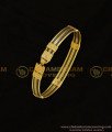 KBL037 - 2.0 Size Gold Plated Anaval Bracelet Design Elephant Hair|Yanai Mudi Bangles for Babies 