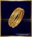 KBL040 - 1.10 Size Latest Collection Baby Bangles Gold Plated Kids Jewellery Online 