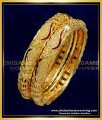 KBL045 - 1.10 Size Latest Enamel Gold Bangles Design New Born Baby Girl Bangles Online