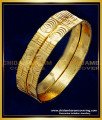 KBL049 - 1.08 Size Baby Bangles Gold Design Daily Use Gold Plated New Born Kids Bangles 