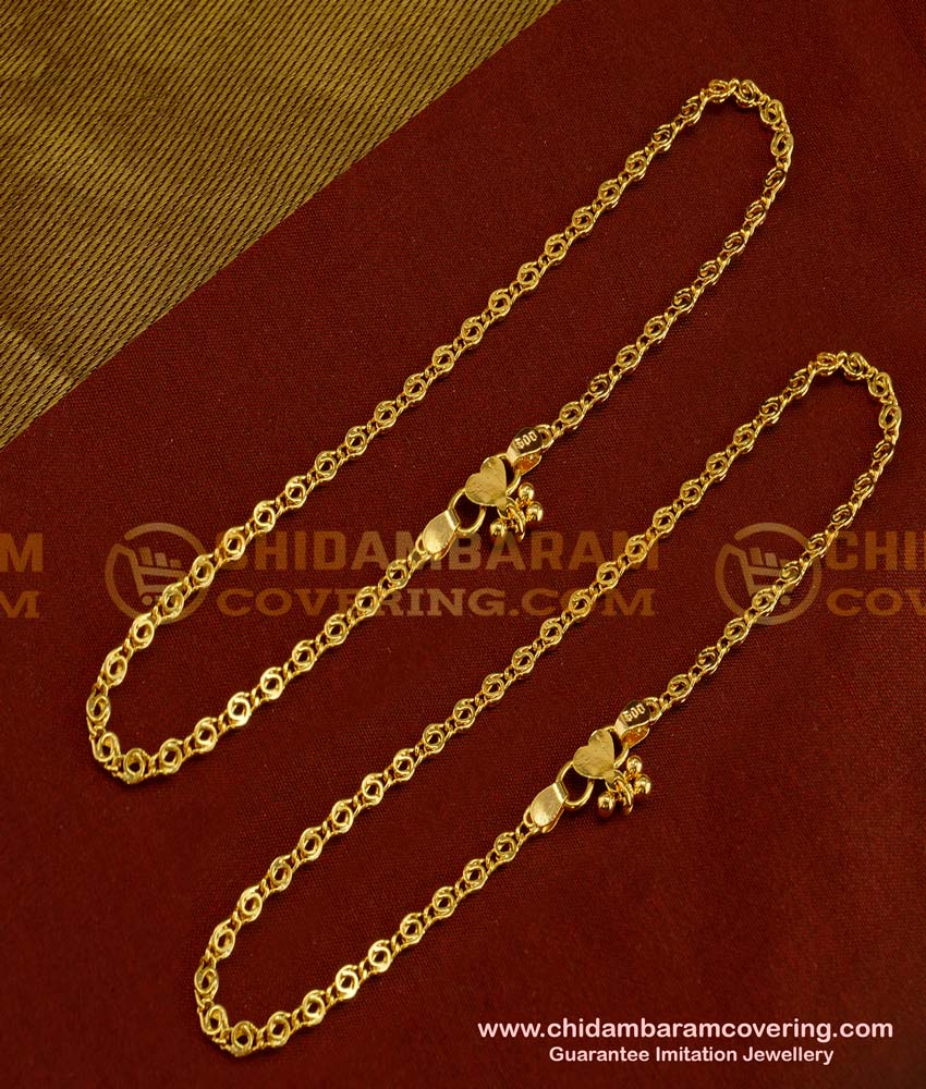 new model kolusu design gold, impon kolusu, Impon Kolusu models, Pure impon Kolusu,  original impon kolusu, ஐம்பொன் கொலுசு