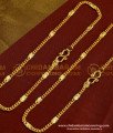 ANK015 - 11 Inch Fashionable Designer Gold Design Bridal Anklet Collections Buy Online