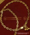 ANK038 - 11 Inch Fashionable Designer Gold Design Bridal Anklet Collections Gold Plated Jewelry