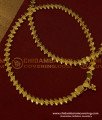 anklet design in gold, gold anklet designs in dubai, 1 gram gold plated jewellery,  latest kolusu designs, anklet designs, Latest Anklet Design, Padasaram design