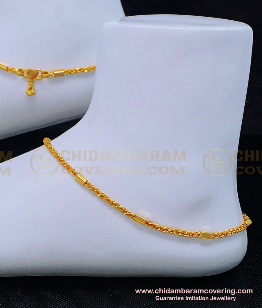 gold payal. gold kolusu, thnga kolusu, gold anklet, covering kolusu, imitation anklet,