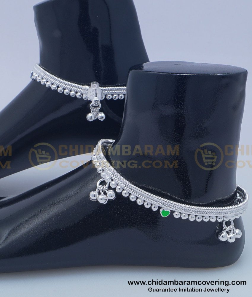 chandi ka payal, velli kolusu, silver payal, anklet designs in silver, padasaram, silver anklets designs with price, silver anklet designs for ladies, silver anklets designs with price