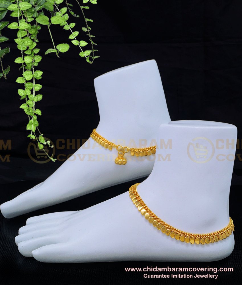 gold payal. gold kolusu, thnga kolusu, gold anklet, covering kolusu, imitation anklet,