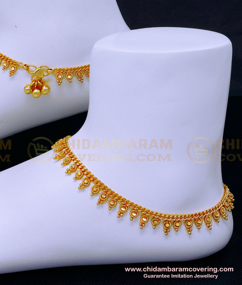 gold kolusu, gold payal. raditional silver anklets designs, gold covering anklet, covering kolusu, payal design, padasaram models, payal design simple