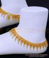 anklet design in gold, gold kolusu design, impon kolusu online shopping, gold plated anklets, latest anklet designs, kolusu design in velli, anklet designs gold, payal gold jewellery