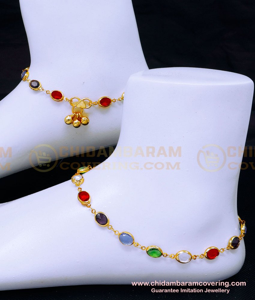 Stone Payal Design, payal design latest, payal ki design, gold payal design, new gold payal design, anklet designs, anklet designs gold, gold anklet designs, anklet new design, gold payal design latest, gold plated payal designs, Gold plated payal designs for ladies, padasaram gold