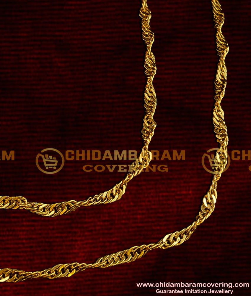 MAT01 - Thin Flexible Chain Ear Mattal Latest Imitation Jewellery Designs Online