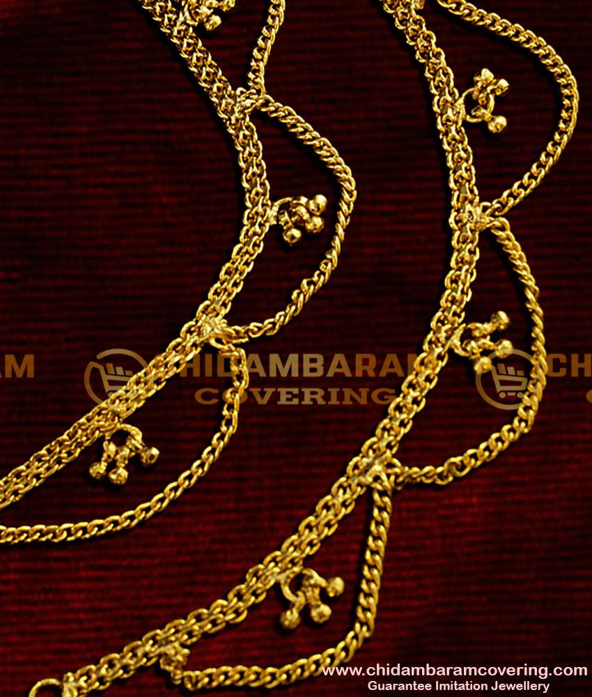 MAT06 - Hook Type Traditional Side Maattal Chain Design Imitation Jewelry Online