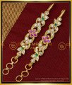  matilu design, one gram gold jewellery, champaswarlu, ear chain, Straight Mattal, impon jewellery, Straight Mattal