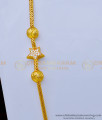 balls mugappu chain, three balls mugappu chain, gold mugappu chain, mugappu chain in gold design, gold covering mopu chain, 