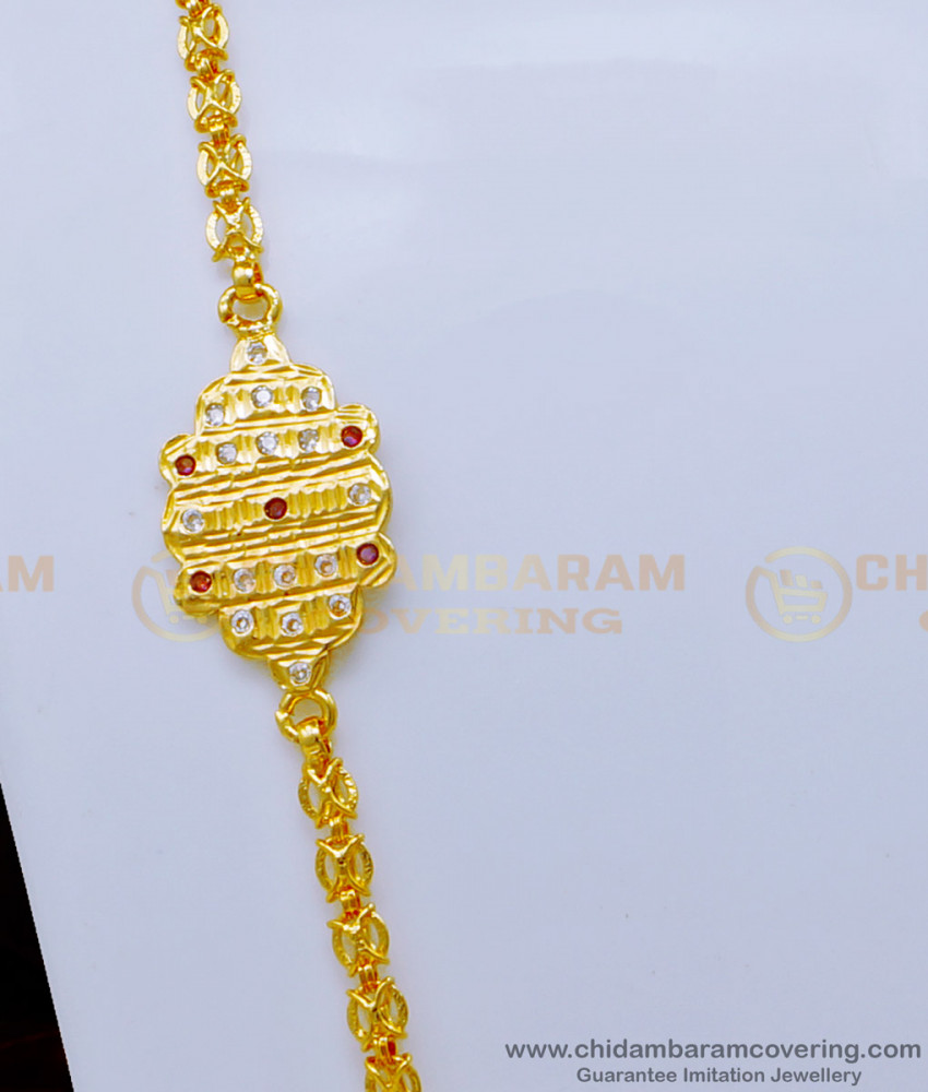 impon mugappu chain, impon jewellery online, mopu chain, stone mugappu, covering mugappu chain, gold covering mugappu, south indian mugappu. 