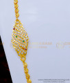 impon mugappu chain, impon jewellery online, mopu chain, stone mugappu, covering mugappu chain, gold covering mugappu, south indian mugappu. 