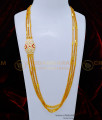 Trendy Impon Stone Three Line Mugappu Thali Chain Design Online