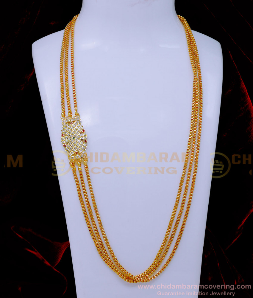 3 line mugappu chain, Women impon mugappu chain, mugappu chain, Mugappu Chain Latest Designs, Mugappu chain for ladies, Mugappu chain design, mugappu thali chain, Mugappu Thali Chain New Model, Mugappu Thali chain Gold Design, mugappu chain, mugappu new model gold thali chain designs