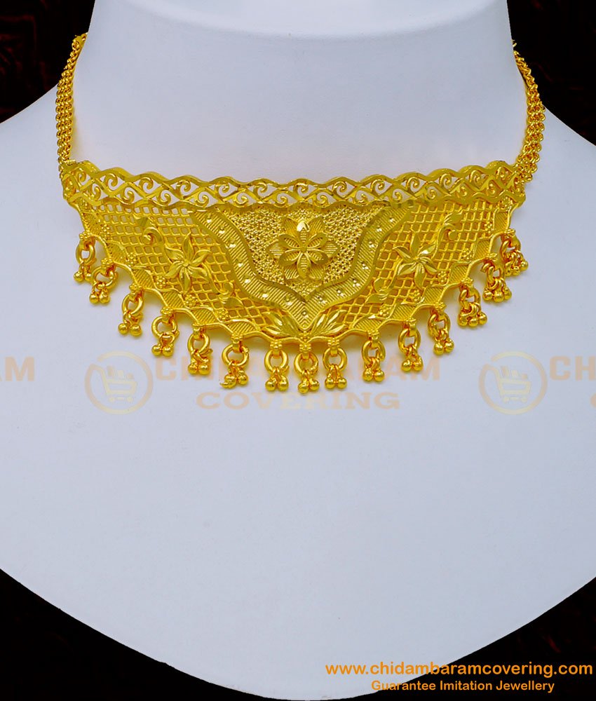 choker necklace with earring, pure gold light weight gold choker necklace with price, choker necklace buy online shopping, 