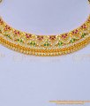 five metal choker, impon choker necklace, new model impon necklace, necklace designs online,