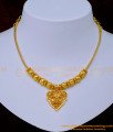 1 gram gold necklace, simple gold necklace design, gold plated necklace with price, gold plated necklace online, necklace design, gold design necklace, plain necklace, 