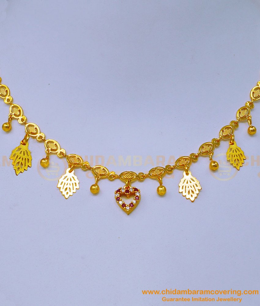 fancy necklace, western necklace online shopping, western necklace gold, gold covering necklace, gold plated necklace, ball necklace, simple necklace, gold beads necklace, 