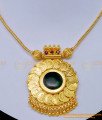 green palakka, palakka mala, palakka necklace, one gram gold palakka necklace, gold plated palakka necklace,