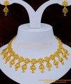 Dubai jewellery, gold plated necklace set, gold plated necklace chain, simple gold plated necklace,  gold plated necklace online, 