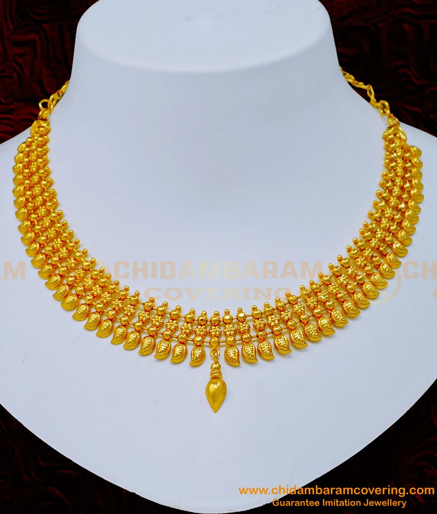 1 Gram Gold Simple Necklace Designs