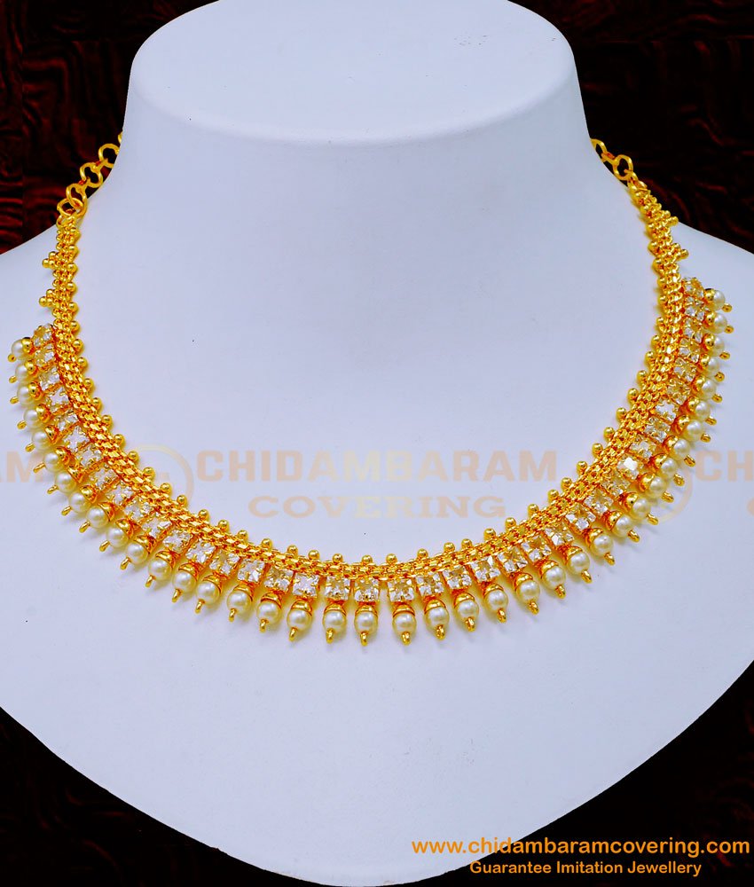 Pearl Necklace Designs for Wedding