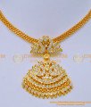 Five Metal Double Swan Impon Attigai Necklace Design Online