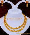 Premium Quality Uncut Diamond Stone Matte Finish Necklace Set