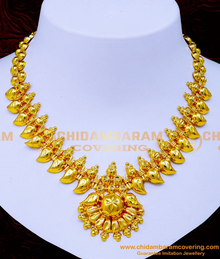 kerala jewellery,  kerala traditional jewellery, gold necklace designs for wedding, gold necklace designs kerala, Gold plated kerala jewellery online, Kerala Necklace Designs