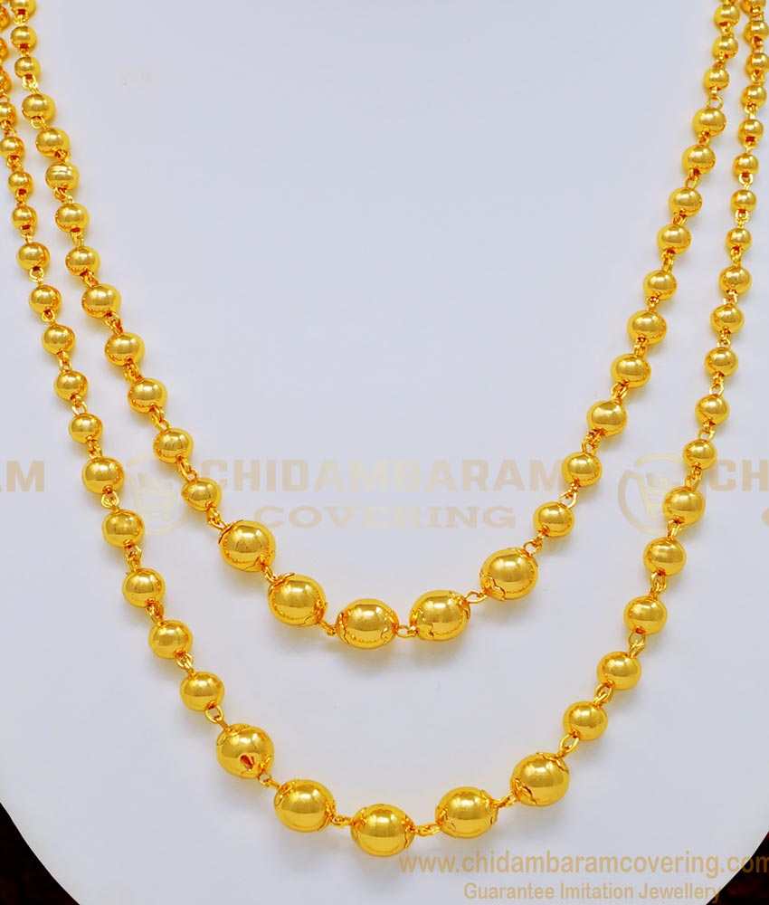 gold plated necklace, one gram gold plated necklace, 