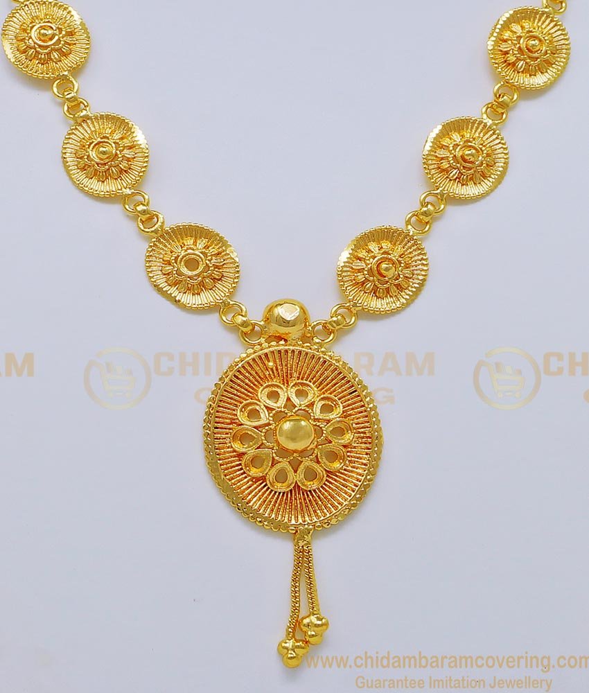 gold plated necklace, gold necklace, necklace with price, 