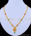 gold plated necklace, one gram gold plated necklace, 